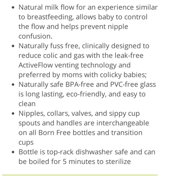 2 Born free Glass bottle & 1 4oz Dr Browns bottle - Picture 8 of 8